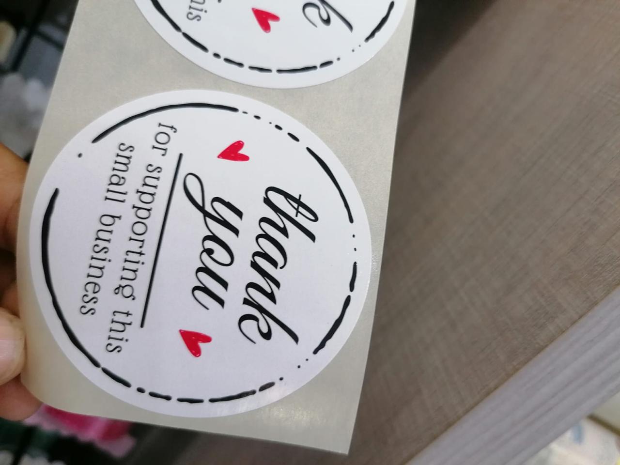 Premium print sample